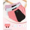 imageINNERSY Girls Period Underwear for Teens Heavy Flow Panties Size 1018 Hold 4 Tampons 3PackSerene Blush