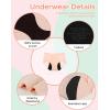 imageINNERSY Girls Seamless Period Underwear for Teens Period Starter Quick Dry Panties 3PackDusky Petal
