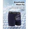 imageINNERSY Mens Big and Tall Boxer Briefs Stretch Cotton Moisture Wicking Underwear 5PackDark Retro