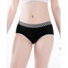 imageINNERSY Teen Girls Period Panties Age 816 Cotton Menstrual Hipster Underwear 3PackCheckered BandXL1416 yrs