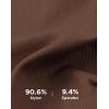 imageINNERSY Tummy Control Thong Shapewear Panties for Women High Waisted Seamless Body Shaper UnderwearDark Brown