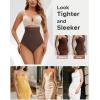 imageINNERSY Tummy Control Thong Shapewear Panties for Women High Waisted Seamless Body Shaper UnderwearDark Brown