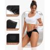 imageINNERSY Womens Bikini Period Underwear Cotton Menstrual Leakproof Panties 3PackPure Black