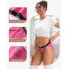 imageINNERSY Womens Bikini Period Underwear Cotton Menstrual Leakproof Panties 3PackSunset Forest