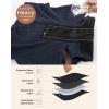 imageINNERSY Womens Heavy Flow Period Boyshorts Underwear High Waisted Menstrual Panties Hold 4 TamponsDark Blue
