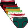 imageINNERSY Big Girls Underwear Age 816 Teens Cotton Briefs No Wedgies Panties 6 PackChildhood Fun