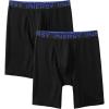 imageINNERSY Boys Underwear Breathable Boxer Briefs Lightweight Soft Quick Dry Shorts 2PackBlack