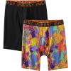 imageINNERSY Boys Underwear Breathable Boxer Briefs Lightweight Soft Quick Dry Shorts 2PackGraffiti Art