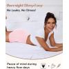 imageINNERSY Period Boxer for Women High Waisted Leak Proof Postpartm Menstrual Mesh BoyShorts Panties Underwear 3PackMacaron Colors