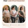 imageINNERSY Period Underwear for Women Plus Size Heavy Flow Leakproof Menstrual High Waisted Absorbent Panties 3PackRetro