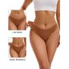 imageINNERSY Seamless Thongs for Women No Show Underwear Sexy Breathable Comfortable Panties 6PackAutumn Reverie