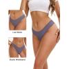 imageINNERSY Seamless Thongs for Women No Show Underwear Sexy Breathable Comfortable Panties 6PackOcean Breeze