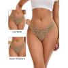 imageINNERSY Seamless Thongs for Women No Show Underwear Sexy Breathable Comfortable Panties 6PackWild Elegance