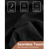 imageINNERSY Womens Seamless Hipster Underwear Soft No Show Invisible Stretch Panties 4PackBlack