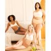 imageINNERSY Womens Seamless Hipster Underwear Soft No Show Invisible Stretch Panties 4PackMaillard