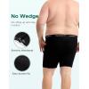 imageINNERSY Mens Big and Tall Boxer Briefs Breathable ampamp MoistureWicking Underwear with Open Fly 4PackClassic Black