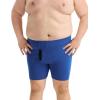 imageINNERSY Mens Big and Tall Boxer Briefs Cotton Moisture Wicking XL5XL Underwear 4PackDeep Sea