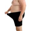 imageINNERSY Mens Big and Tall Boxer Briefs Cotton Moisture Wicking XL5XL Underwear 4PackSolid Black