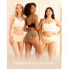 imageINNERSY Womens Seamless Underwear No Show Invisible Hipster Panties Full Coverage Briefs 6PackMisty Hues