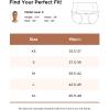 imageINNERSY Womens Seamless Underwear No Show Invisible Hipster Panties Full Coverage Briefs 6PackMisty Hues