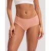 imageINNERSY Womens Seamless Underwear No Show Invisible Hipster Panties Full Coverage Briefs 6PackMisty Hues