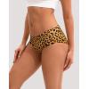 imageINNERSY Womens Seamless Underwear No Show Invisible Hipster Panties Full Coverage Briefs 6PackVivid Shades