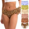 imageINNERSY Womens Seamless Underwear No Show Invisible Hipster Panties Full Coverage Briefs 6PackVivid Shades