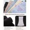 imageINNERSY Womens Maternity Underwear Cotton Plus Size Pregnancy Postpartum Panties 5 Pack5 Black