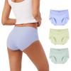 imageINNERSY Womens Seamless No Show Hipster Panties Invisible Light Underwear 3PackFresh Hues