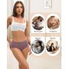 imageINNERSY Period Underwear for Women Heavy Flow High Waisted Menstrual Incontinence Panties 3PackBlackXXLargeFresh Vibrant