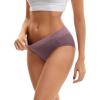 imageINNERSY Womens Cotton Underwear Lace Bikini Hipster Panties for Women High Waisted Ladies Briefs 5 PackBright Basics