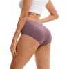 imageINNERSY Womens Cotton Underwear Lace Bikini Hipster Panties for Women High Waisted Ladies Briefs 5 PackBright Basics