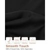 imageINNERSY Womens Seamless High Waisted Underwear No Show Panties Lightweight Full Coverage Briefs 4PackBlack