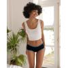 imageINNERSY Heavy Flow Period Underwear for Women Teens LeakProof Menstrual Cotton Protective Hipster Panties 3PackHeavy Flow Contrasting Colors