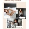 imageINNERSY Heavy Flow Period Underwear for Women Teens LeakProof Menstrual Cotton Protective Hipster Panties 3PackHeavy Flow Contrasting Colors