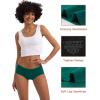 imageINNERSY Heavy Flow Period Underwear for Women Teens LeakProof Menstrual Cotton Protective Hipster Panties 3PackHeavy Flow French Elegence