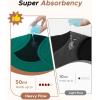 imageINNERSY Heavy Flow Period Underwear for Women Teens LeakProof Menstrual Cotton Protective Hipster Panties 3PackHeavy Flow French Elegence