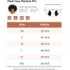 imageINNERSY Heavy Flow Period Underwear for Women Teens LeakProof Menstrual Cotton Protective Hipster Panties 3PackHeavy Flow Maillard Color