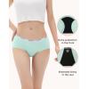 imageINNERSY Period Underwear for Teens Girls Cotton LeakProof Menstrual Panties 3PackBrights
