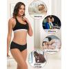 imageINNERSY Womens Period Underwear Breathable Mesh Cooling Menstrual Leakproof Hipster Panties 3PackBlack