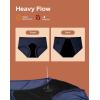 imageINNERSY Womens Period Underwear Heavy Flow Postpartum Teens Menstrual Hipster Panties 3PackMystic Moor
