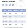 imageINNERSY Big and Tall Cotton Boxers for Men Moisture Wicking Loose Fit Underwear 4PackNavy  Charcoal