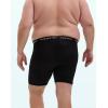 imageINNERSY Mens Big and Tall Boxer Briefs Breathable Mesh Cooling Underwear 3PackBlack