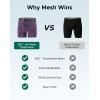 imageINNERSY Mens Big and Tall Boxer Briefs Breathable Mesh Cooling Underwear 3PackGlacier Flow