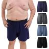 imageINNERSY Big and Tall Cotton Boxers for Men Moisture Wicking Loose Fit Underwear 4PackNavy  Charcoal