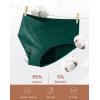 imageINNERSY Womens Period Underwear Plus Size Heavy Flow High Waisted Cotton Leak Proof Menstrual Panties 3PackRegal Shadows