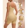 imageINNERSY Womens Seamless Sleeveless VNeck Bodysuit Shapewear Tummy ControlApricot
