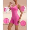 imageINNERSY Womens Seamless Sleeveless VNeck Bodysuit Shapewear Tummy ControlPink