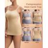 imageINNERSY Womens Tank Tops Scoop Neck Tummy Control Shapewear Body Shaper CamisoleNude