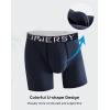 imageINNERSY Mens Boxer Underwear Ushape Cotton Stylish Breathable Boxer Briefs 3PackBlues